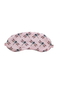 Eye Mask Pink Dragonfly